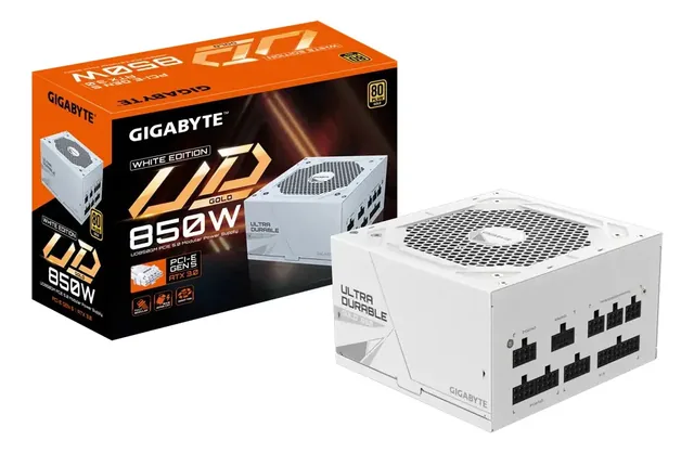 Fuente Gigabyte 850W GP-UD850GM PG5W 80+ White