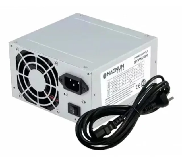 Fuente Magnum Tech 600W Cooler 120mm MT-PSU600