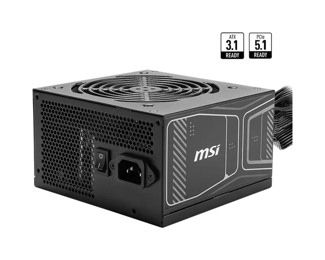 Fuente Msi 850w 80 Plus Gold Mag A850gn Pcie5