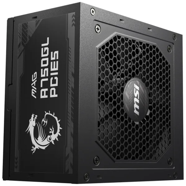 Fuente MSI MAG 750W PCIe5 A750GL 80 Plus Gold Modular