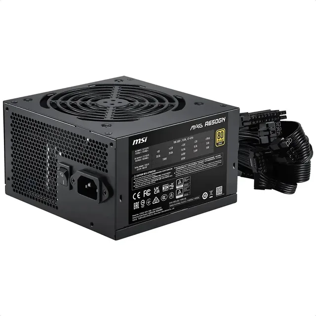 Fuente MSI MAG A650GN 650W 80 Plus Gold