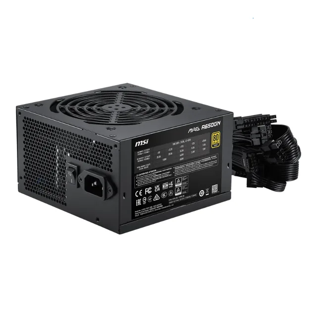 Fuente Msi Mag A650gn Ii 650w 80 Plus Gold