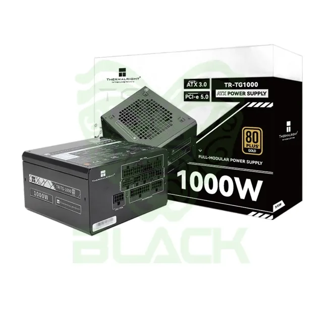 Fuente Teros Te-1328g 1000w 80 Plus Gold Atx 3.1 Full Modular Ficha Usa