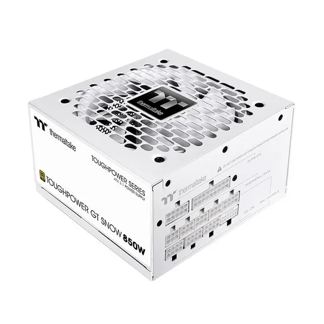 Fuente Thermaltake 850w 80 Plus Gold Modular Toughpower GT Snow White PCIe 5.1 ATX 3.1