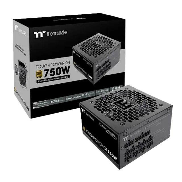 Fuente Thermaltake Toughpower GT 750w 80 Plus Gold Modular