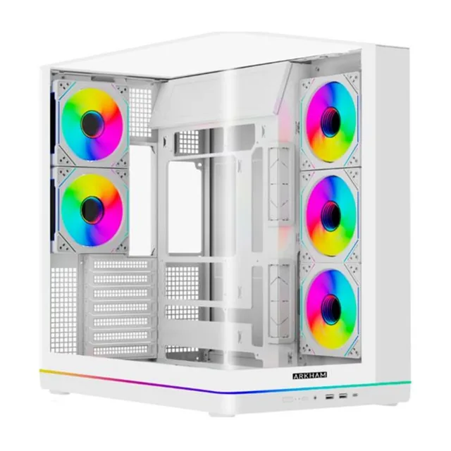 GAB ARKHAM BOREAL BLANCO 5*FAN ARGB ATX