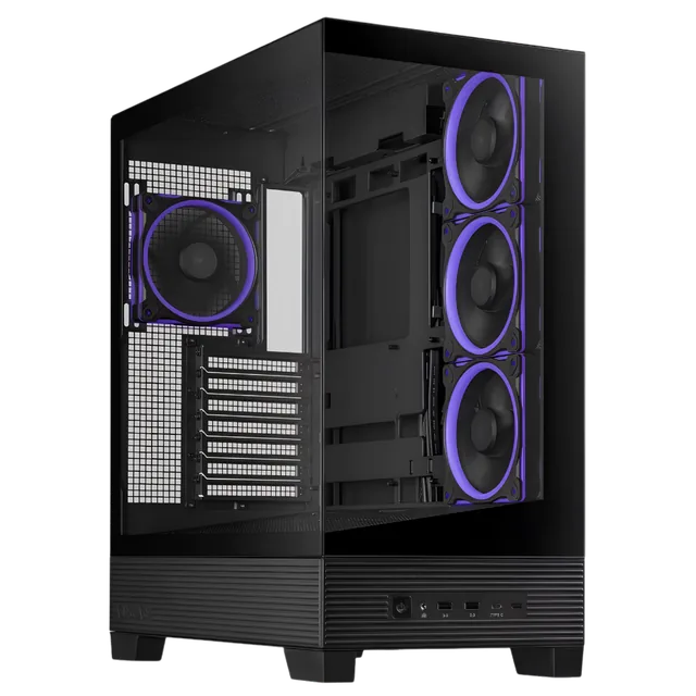GAB ASUS A31 PLUS TG ARGB BLACK V TEMPLADO