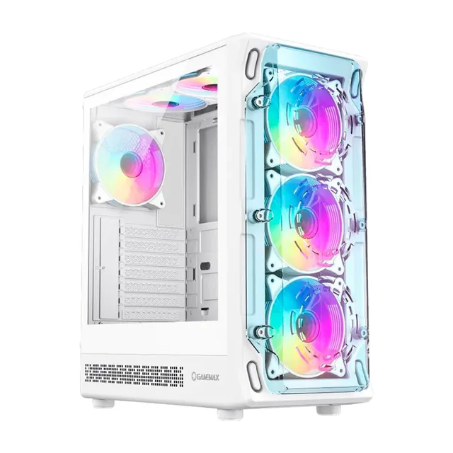 GAB GAMEMAX STARLIGHT 2 AW BLANCO 6*FAN ARGB E-ATX