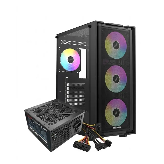 GABINETE 550W RAIDMAX VECTOR V216 RGB TG