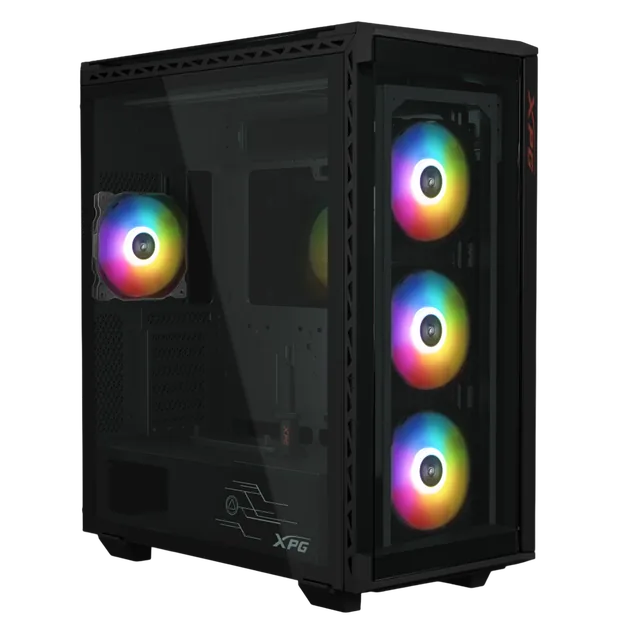 Gabinete Adata XPG Battlecruiser II Black 4 Fan ARGB Prime Box