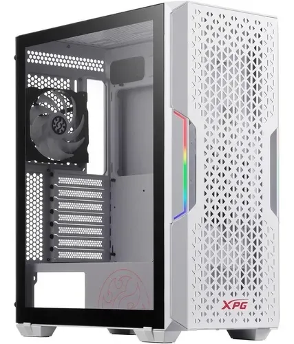Gabinete Adata XPG Starker Air White 2 Fan ARGB