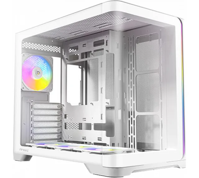 Gabinete Antec C5 Curve ARGB White 4x120mm ARGB PWM Fan Vidrio Templado Curvo
