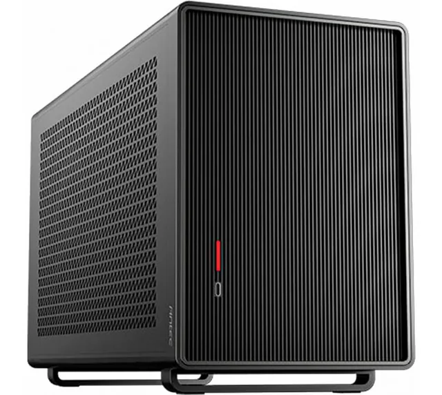 Gabinete Antec Performance 1 M Black ITX Inc. Cable Riser PCIe 4.0 Aluminium USB-C Solo fuente SFX/SFX-L