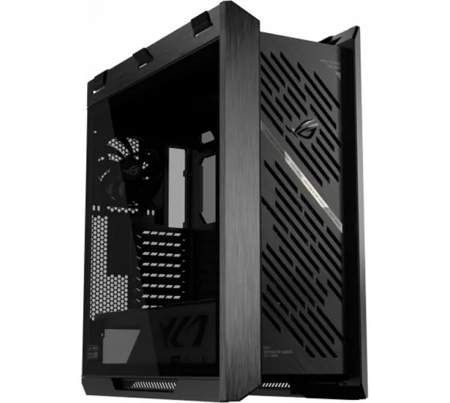 Gabinete ASUS ROG STRIX HELIOS II GX601S 4X140mm Vidrio Templado Dual Chamber Black