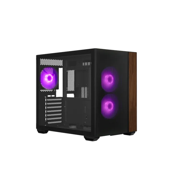 Gabinete Cooler Master Elite 660 3 Fans Argb Black S/ Fuente