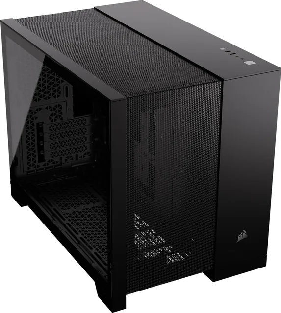 Gabinete Corsair 2500d Airflow Tg Mid Tower Black