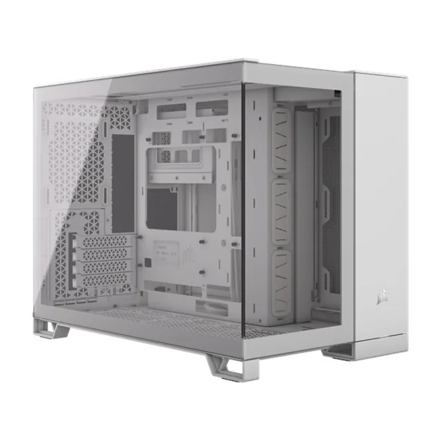Gabinete Corsair 2500X TG Mid-Tower Dual Chamber White (4979)