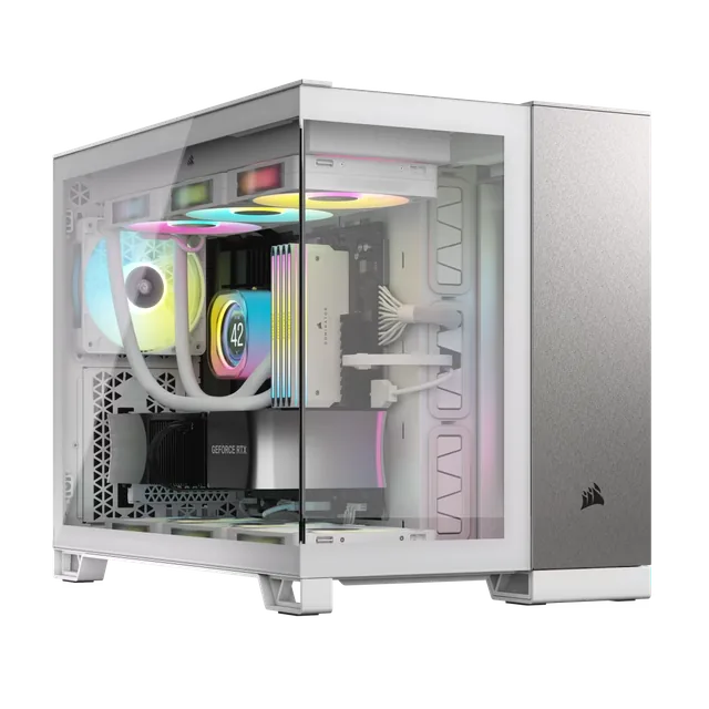Gabinete Corsair 2500X White Aluminium