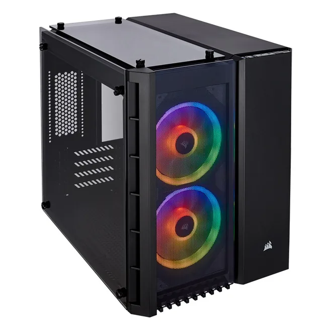 Gabinete Corsair 280X Black Rgb MicroATX