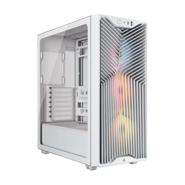 Gabinete Corsair 3200d Rs Argb Mid-tower Performance Case Blanco