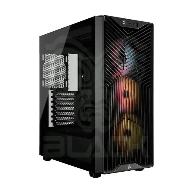 Gabinete Corsair 3200d Rs Argb Mid-tower Performance Case Humo