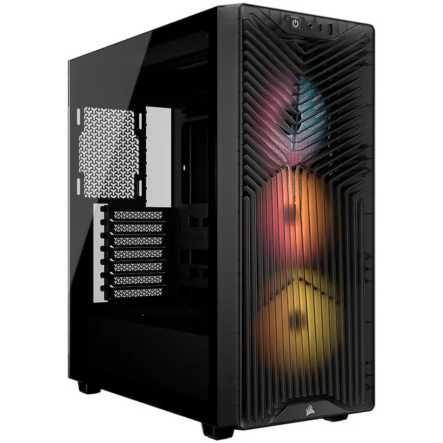 Gabinete Corsair 3200d Rs Argb Mid-tower Tg Smoke