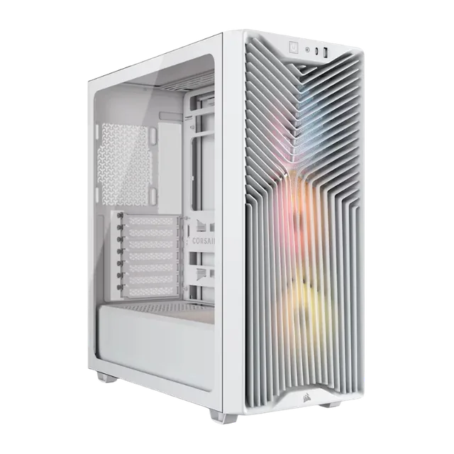 Gabinete Corsair 3200d Rs Argb Mid-tower Tg White