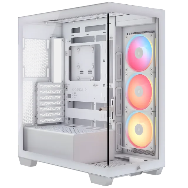 Gabinete Corsair 3500X iCUE LINK RGB White