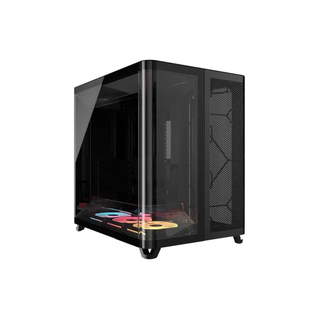Gabinete Corsair AIR 5400 LX-R RGB ARGB iCUE LINK Black