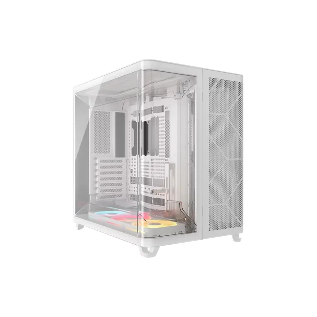 Gabinete Corsair AIR 5400 LX-R RGB ARGB iCUE LINK White