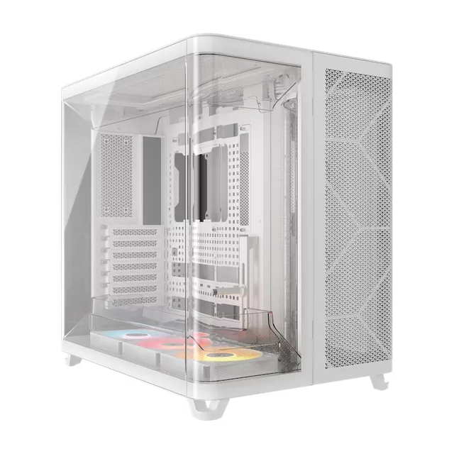 Gabinete Corsair AIR 5400 LX-R RGB ARGB White