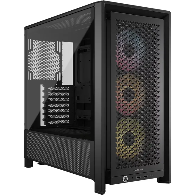 Gabinete Corsair FRAME 4000D RS ARGB Black 3 Fan