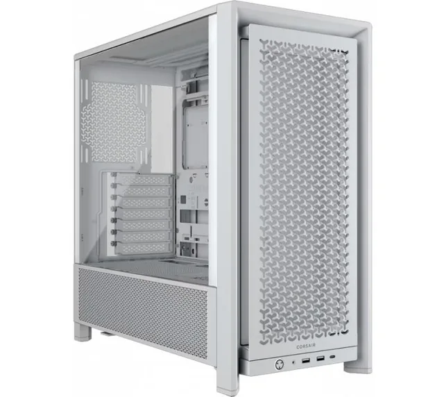 Gabinete Corsair FRAME 4000D TG Modular White ATX