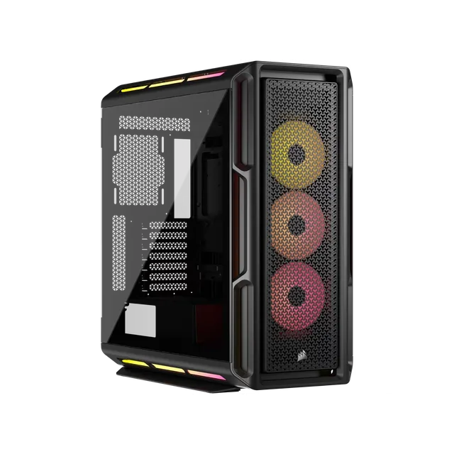 Gabinete Corsair Icue Link 5000t Lx Rgb Mid Tower Negro