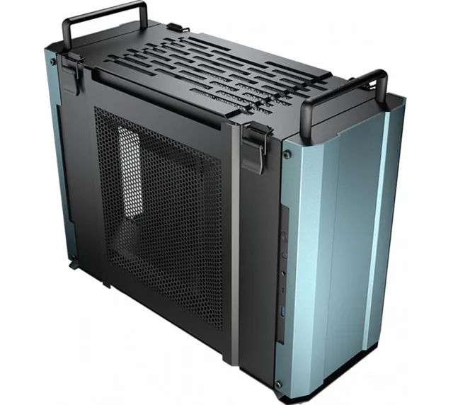 Gabinete Cougar DUST 2 Mini ITX Iron Gray USB-C Gen2