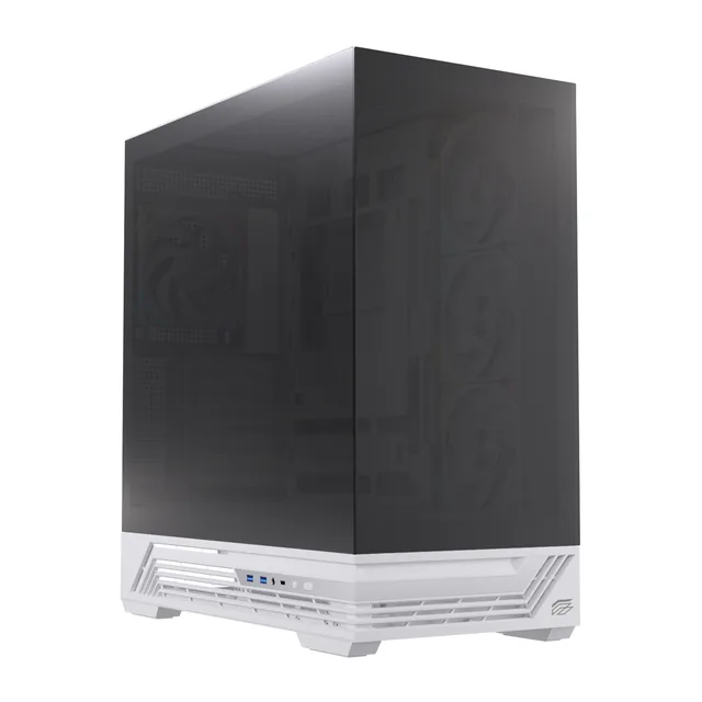Gabinete Einarex Prisma S800 White RGB ATX