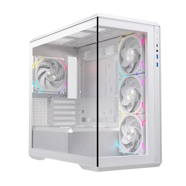 Gabinete Einarex Zenith ZM800 White RGB mATX