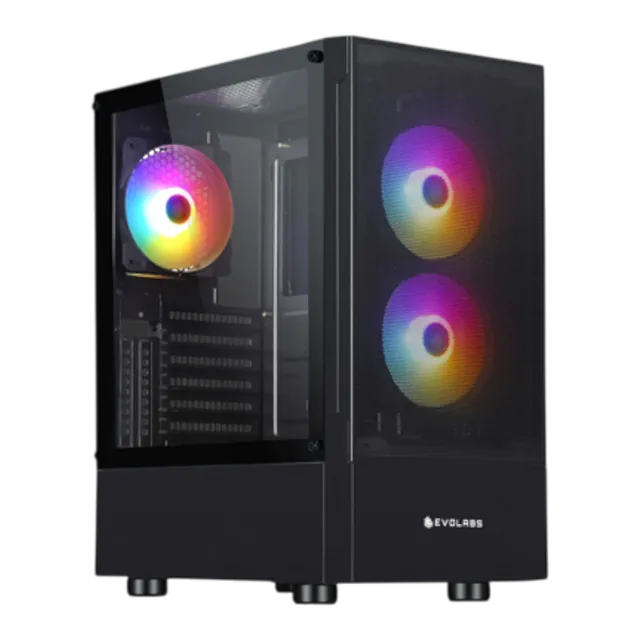 Gabinete Evolabs Sophystix 3 Fan FRGB