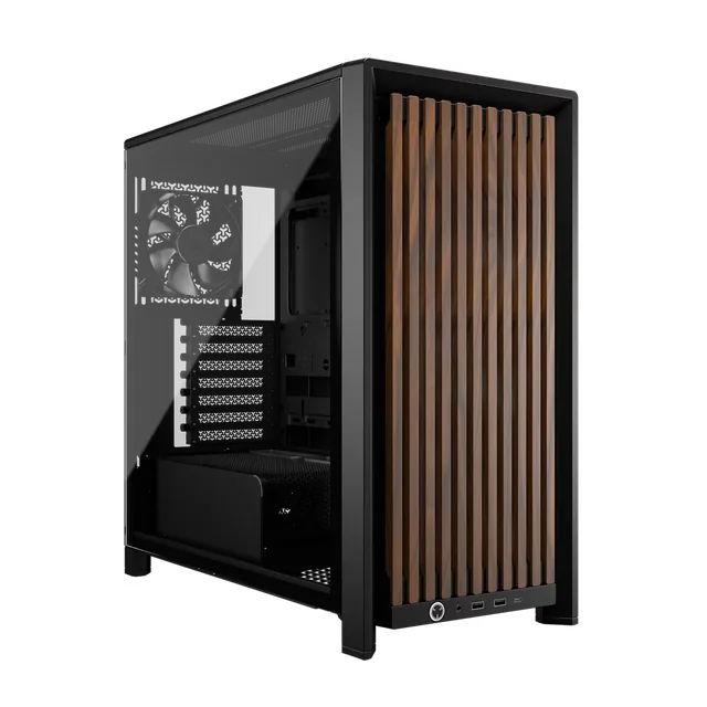 Gabinete Frame 4000d Rs Wood Black Corsair