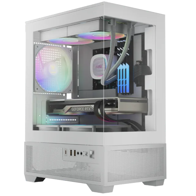 Gabinete Gamdias Aura GC9ME Elite ARGB White