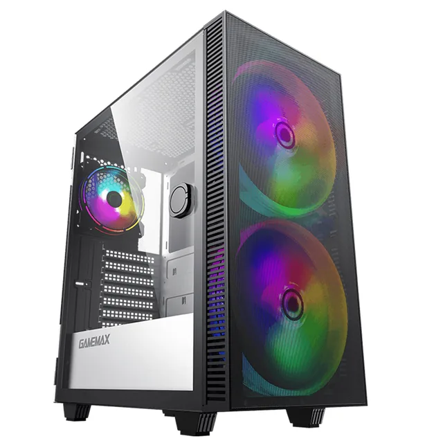 Gabinete Gamemax Aero TG ARGB Vidrio Templado