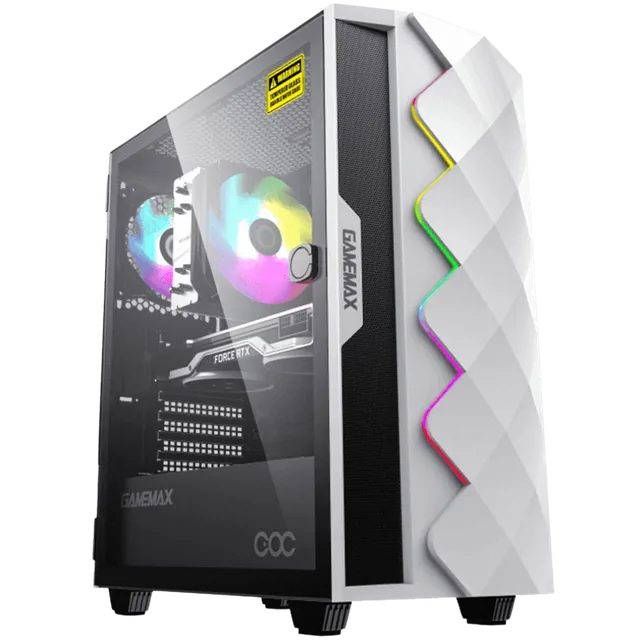 Gabinete Gamemax Diamond COC White