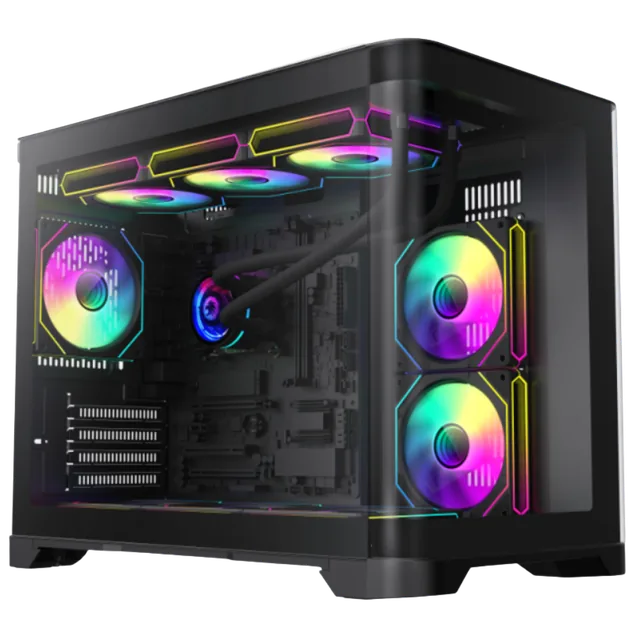 Gabinete Gamemax Hype-M TG Vidrio Templado