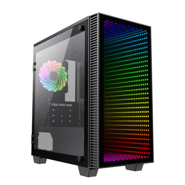 Gabinete GameMax Mini Abyss H608 RGB M-ATX