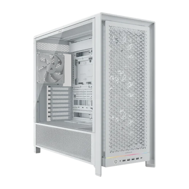 Gabinete Gamer Corsair 5000d Airflow White Vidrio
