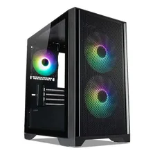 Gabinete Gamer Tecware Neo M2 Tg Mesh Argb Negro Negro