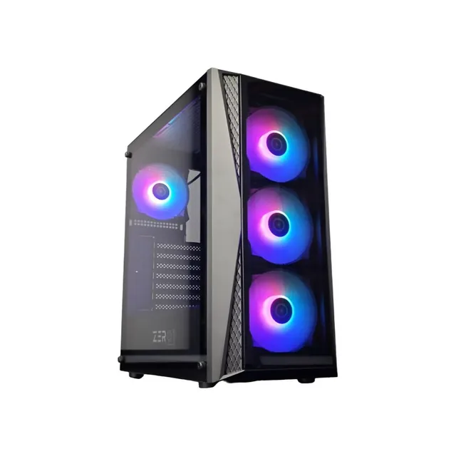 GABINETE GAMER ZER01 ORION 4 FAN COOLER ARGB ATX