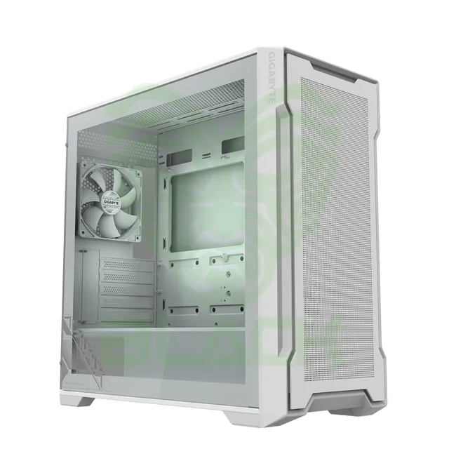 Gabinete Gigabyte C102 Glass Ice Blanco Mid Tower S/fuente