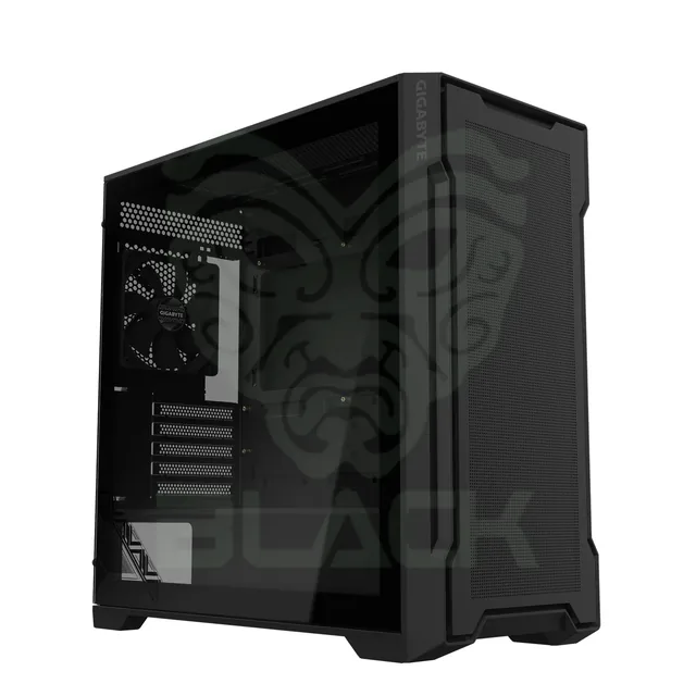 Gabinete Gigabyte C102 Glass Negro Mid Tower S/fuente