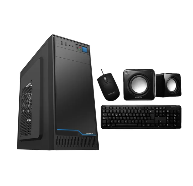 Gabinete Kelyx KIT LC728-20 C/kit y Fuente 500W
